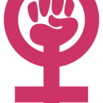 Feminismus Faust Symbol